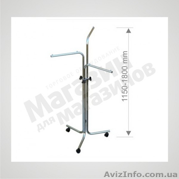Хромированная Стойка для одежды - <ro>Изображение</ro><ru>Изображение</ru> #1, <ru>Объявление</ru> #1092658