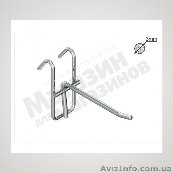 Крючок для одежды на решетку - <ro>Изображение</ro><ru>Изображение</ru> #1, <ru>Объявление</ru> #1088962