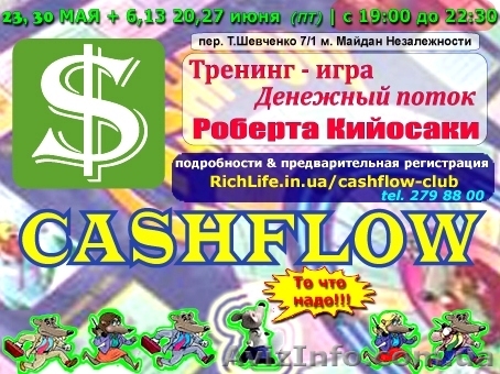 Тренинг-игра Cashflow | Секреты денег - <ro>Изображение</ro><ru>Изображение</ru> #1, <ru>Объявление</ru> #1096058