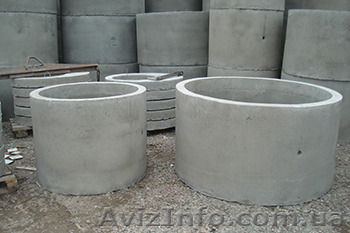 Продажа колодезных колец, продажа канализационных колец в Киеве. - <ro>Изображение</ro><ru>Изображение</ru> #1, <ru>Объявление</ru> #1086693