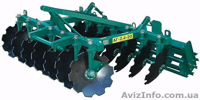 Дисковий агрегат  АГ-2,4-20 - <ro>Изображение</ro><ru>Изображение</ru> #1, <ru>Объявление</ru> #1098143
