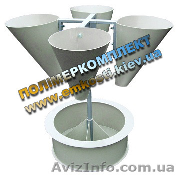 Конусы для убоя птицы, стойки с конусами из полипропилена - <ro>Изображение</ro><ru>Изображение</ru> #1, <ru>Объявление</ru> #1117183