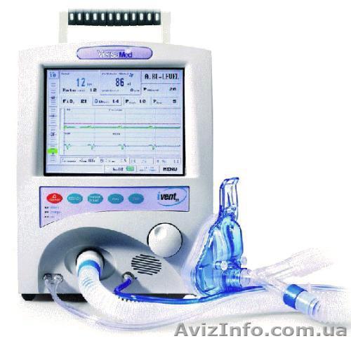 Портативный аппарат ИВЛ iVent 201 - <ro>Изображение</ro><ru>Изображение</ru> #1, <ru>Объявление</ru> #1123120
