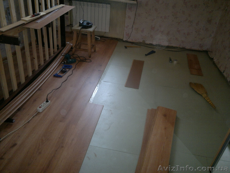 Укладка ламината, укладка паркетной доски Киев - <ro>Изображение</ro><ru>Изображение</ru> #1, <ru>Объявление</ru> #1125720