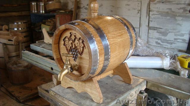 Производим и продаем по всей Украине деревянные дубовые бочки - <ro>Изображение</ro><ru>Изображение</ru> #1, <ru>Объявление</ru> #1121099