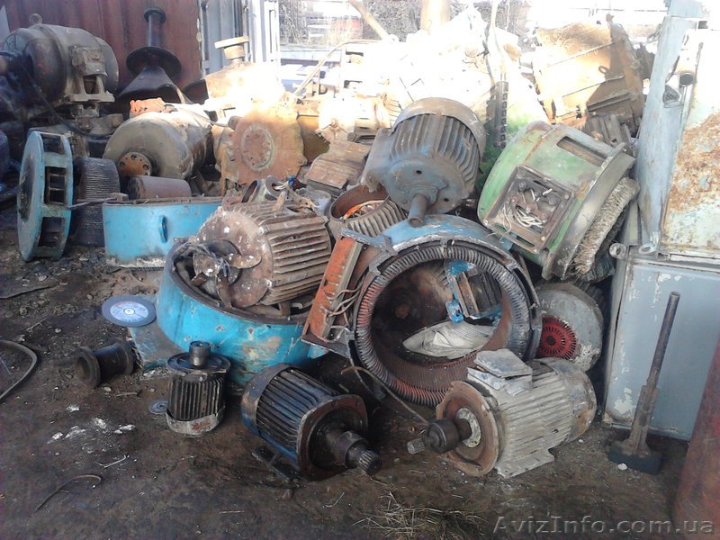 Электродвигатели б/у, лом электродвигателей. - <ro>Изображение</ro><ru>Изображение</ru> #1, <ru>Объявление</ru> #1126563