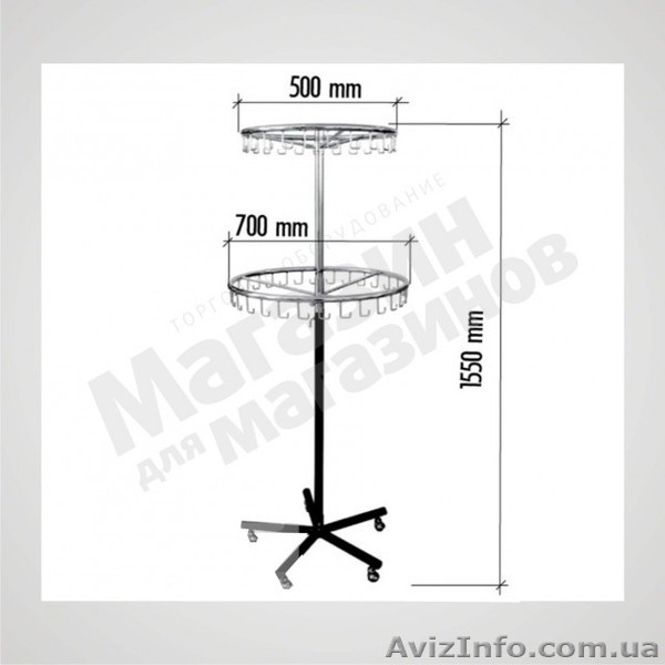 Стойки, вешала мобильные для одежды - <ro>Изображение</ro><ru>Изображение</ru> #1, <ru>Объявление</ru> #1135065