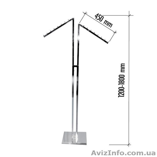 Стойка для одежды, хром - <ro>Изображение</ro><ru>Изображение</ru> #1, <ru>Объявление</ru> #1135067