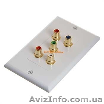 WP 566-N Component Video Audio 5-RCA Золото разъем - <ro>Изображение</ro><ru>Изображение</ru> #1, <ru>Объявление</ru> #1127091