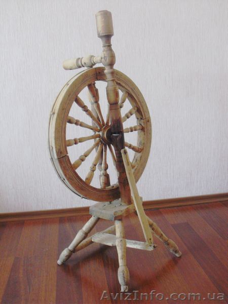 Прялка старинная - <ro>Изображение</ro><ru>Изображение</ru> #1, <ru>Объявление</ru> #1132372