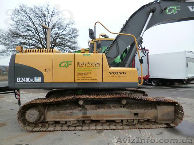 Аренда экскаватора на гусеничном ходу  Volvo 240 - <ro>Изображение</ro><ru>Изображение</ru> #1, <ru>Объявление</ru> #1134826
