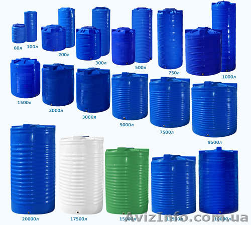 Емкости для воды пластиковые - <ro>Изображение</ro><ru>Изображение</ru> #1, <ru>Объявление</ru> #1130047