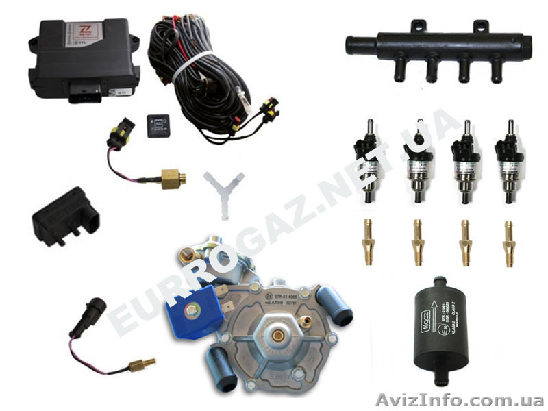 Миникомплект ГБО 4поколения ZENIT PRO - <ro>Изображение</ro><ru>Изображение</ru> #1, <ru>Объявление</ru> #1133154