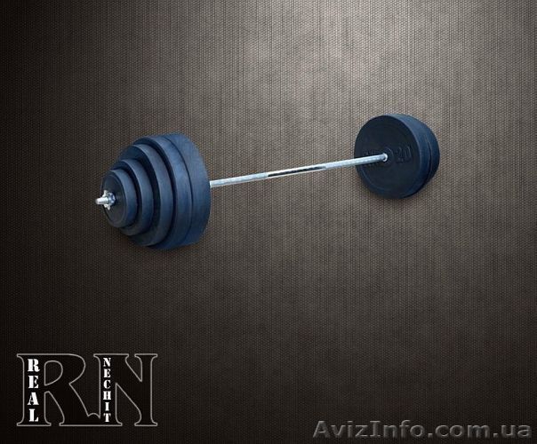 Штанга разборная 114 кг. Самая низкая цена в сети. - <ro>Изображение</ro><ru>Изображение</ru> #1, <ru>Объявление</ru> #1143720