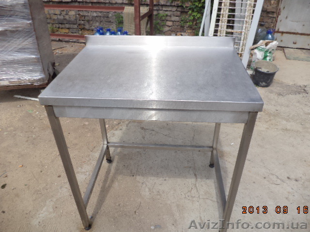 Стол производственный из нержавеющей стали б/у - <ro>Изображение</ro><ru>Изображение</ru> #1, <ru>Объявление</ru> #1158790