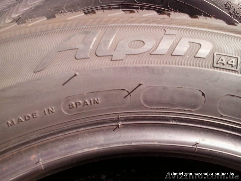 Michelin ALPIN R15 Зимние покрышки - <ro>Изображение</ro><ru>Изображение</ru> #1, <ru>Объявление</ru> #1179609
