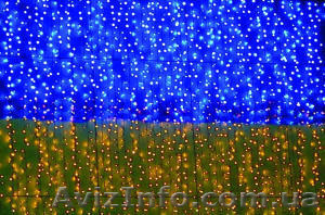 Новогоднее освещение (Флаг Украины) - <ro>Изображение</ro><ru>Изображение</ru> #1, <ru>Объявление</ru> #1174293