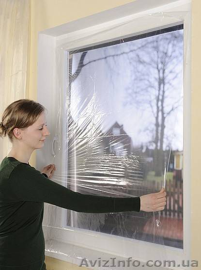 ПРОЗРАЧНАЯ как стекло ТЕПЛОСБЕРЕГАЮЩАЯ ПЛЕНКА для пластиковых и деревянных окон - <ro>Изображение</ro><ru>Изображение</ru> #1, <ru>Объявление</ru> #1182799