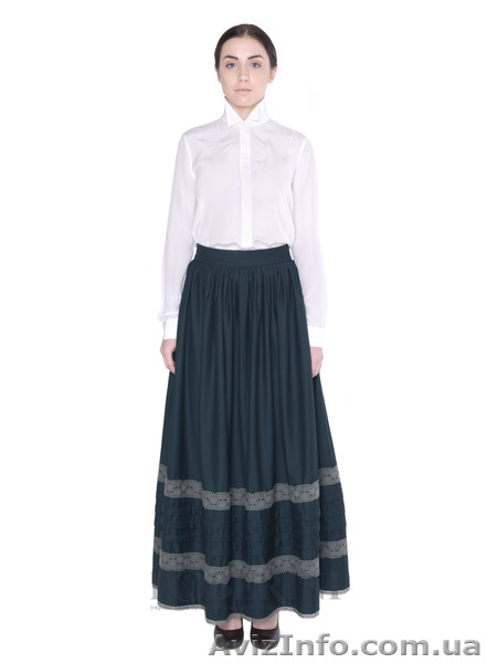 Украинская юбка "Зеленые пионы" - <ro>Изображение</ro><ru>Изображение</ru> #1, <ru>Объявление</ru> #1196426