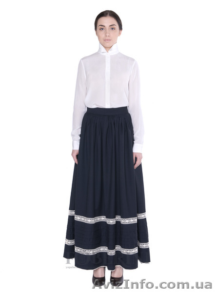 Украинская юбка "Черныее пионы" - <ro>Изображение</ro><ru>Изображение</ru> #1, <ru>Объявление</ru> #1196427