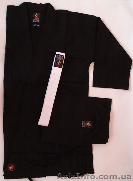 Кимоно для занятий дзюдо черное - <ro>Изображение</ro><ru>Изображение</ru> #1, <ru>Объявление</ru> #1188347