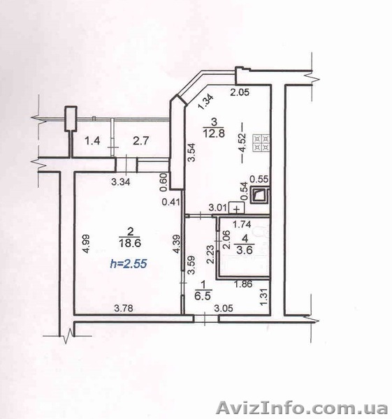1 комн. Кв-ра г.Гостомель , 30000 y.e - <ro>Изображение</ro><ru>Изображение</ru> #1, <ru>Объявление</ru> #1198358