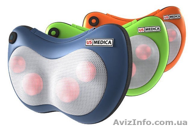 Массажная подушка для воротниковых и поясничного отделов - <ro>Изображение</ro><ru>Изображение</ru> #1, <ru>Объявление</ru> #1195689