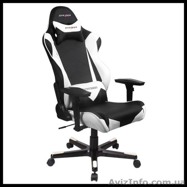 Кресло офисное Dxracer OH/RF0/NW - <ro>Изображение</ro><ru>Изображение</ru> #1, <ru>Объявление</ru> #1188689