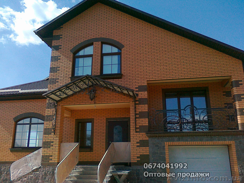 Кирпич облицовочный, лицевой  Белоцерковский  керамический и клинкерны - <ro>Изображение</ro><ru>Изображение</ru> #1, <ru>Объявление</ru> #1204589