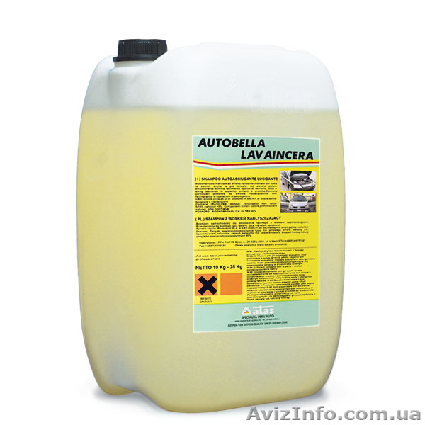 Автошампунь с воском для ручной мойки AUTOBELLA Lavaincera Atas (10 кг.) - <ro>Изображение</ro><ru>Изображение</ru> #1, <ru>Объявление</ru> #1213747