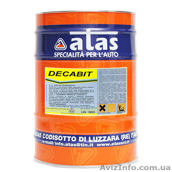 Средство против гудрона DECABIT Atas (8 кг.) - <ro>Изображение</ro><ru>Изображение</ru> #1, <ru>Объявление</ru> #1213738