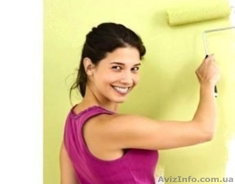 Покраска стен Киев  - <ro>Изображение</ro><ru>Изображение</ru> #1, <ru>Объявление</ru> #1237873