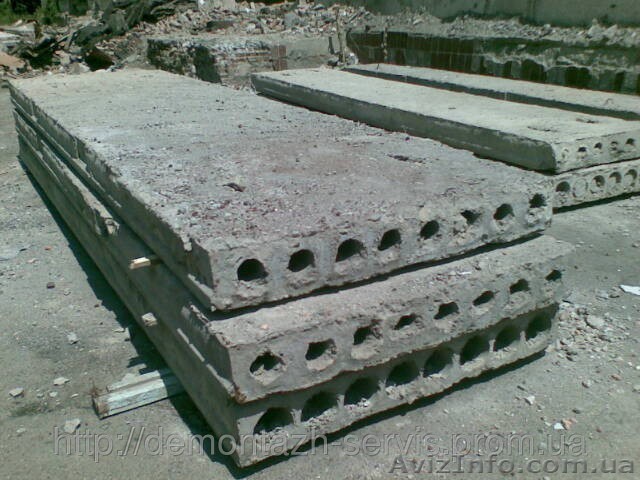 Плиты перекрытия ж/б многопустотные - <ro>Изображение</ro><ru>Изображение</ru> #1, <ru>Объявление</ru> #1240272