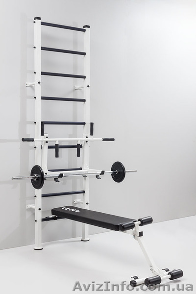 Шведская стенка Атлант White - <ro>Изображение</ro><ru>Изображение</ru> #1, <ru>Объявление</ru> #1233174