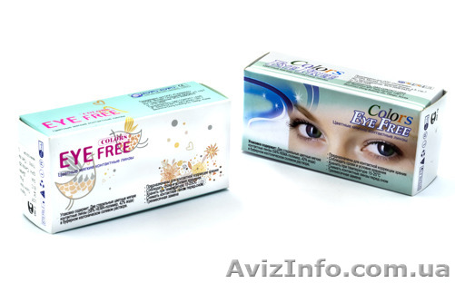 "Предложу синие контактные линзы в разных оттенках" - <ro>Изображение</ro><ru>Изображение</ru> #1, <ru>Объявление</ru> #1237137