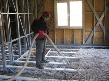 Услуги утепления Эковата Киев обл - <ro>Изображение</ro><ru>Изображение</ru> #1, <ru>Объявление</ru> #1053938