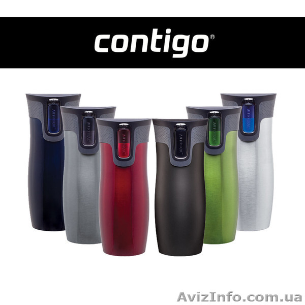 Термокружка Contigo West Loop   470 мл - <ro>Изображение</ro><ru>Изображение</ru> #1, <ru>Объявление</ru> #1240870