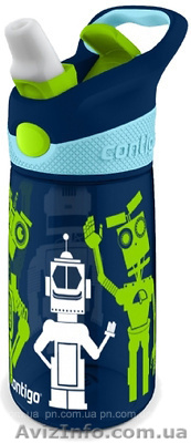 Детская фляга Contigo Striker Blue 420 мл - <ro>Изображение</ro><ru>Изображение</ru> #1, <ru>Объявление</ru> #1247174