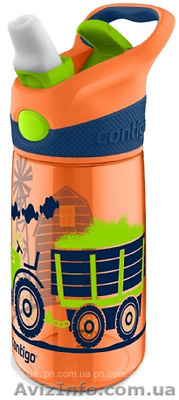 Детская фляга Contigo Striker, Orange 420 мл  - <ro>Изображение</ro><ru>Изображение</ru> #1, <ru>Объявление</ru> #1248536