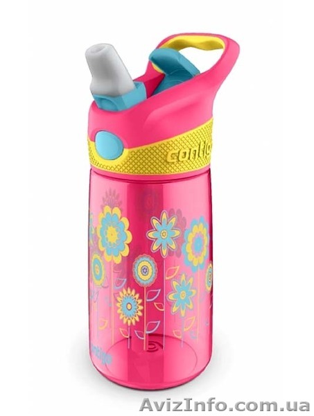 Детская фляга Contigo Striker, Pink 420 мл  - <ro>Изображение</ro><ru>Изображение</ru> #1, <ru>Объявление</ru> #1250397