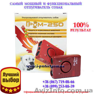Эффективный отпугиватель от собак Гром-250. - <ro>Изображение</ro><ru>Изображение</ru> #1, <ru>Объявление</ru> #1248029