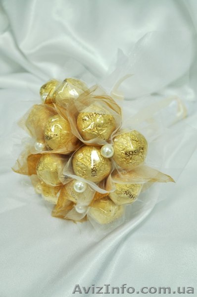 Свадебный букет из конфет. - <ro>Изображение</ro><ru>Изображение</ru> #1, <ru>Объявление</ru> #1257355