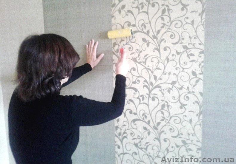 Oклейка обоев недорого Киев  - <ro>Изображение</ro><ru>Изображение</ru> #1, <ru>Объявление</ru> #1262961