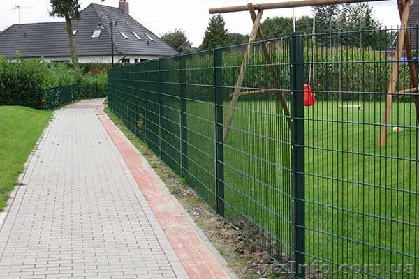 Купить забор 2D для дачи из сварной сетки и проволоки панельного типа - <ro>Изображение</ro><ru>Изображение</ru> #1, <ru>Объявление</ru> #1167196