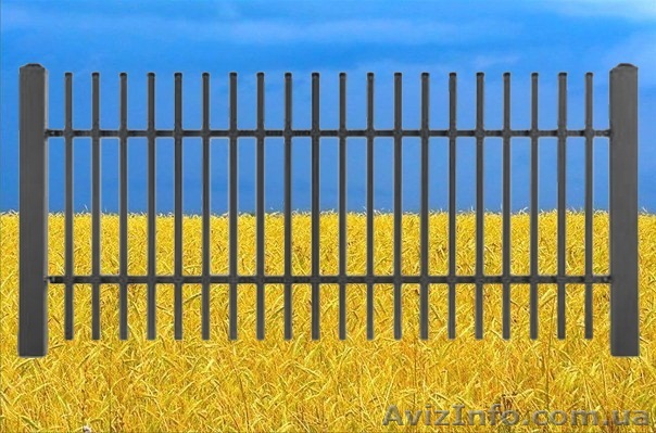 Купить забор из профильной трубы, сварные профильные ограждения Киев - <ro>Изображение</ro><ru>Изображение</ru> #1, <ru>Объявление</ru> #1177462