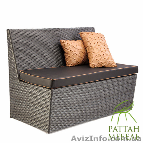 Садовая мебель из ротанга, Диван Орлеан - <ro>Изображение</ro><ru>Изображение</ru> #1, <ru>Объявление</ru> #1278904