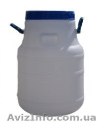 Бидон пищевой пластиковый 120 л - <ro>Изображение</ro><ru>Изображение</ru> #1, <ru>Объявление</ru> #1271726