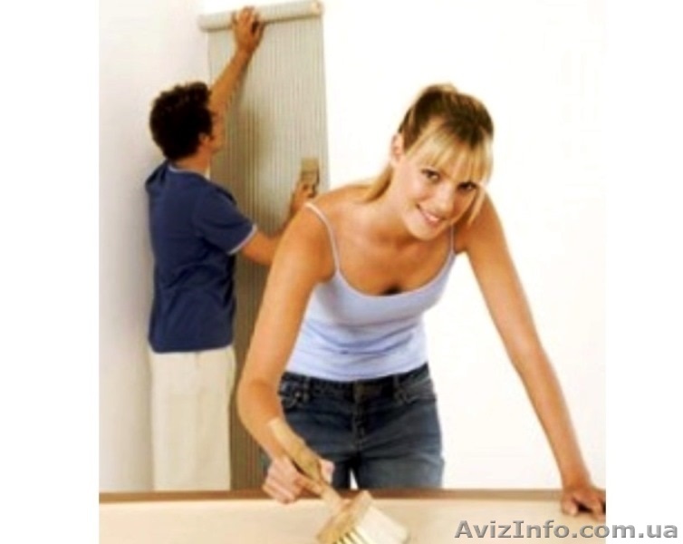 Поклейка обоев недорого Киев  - <ro>Изображение</ro><ru>Изображение</ru> #1, <ru>Объявление</ru> #1274697