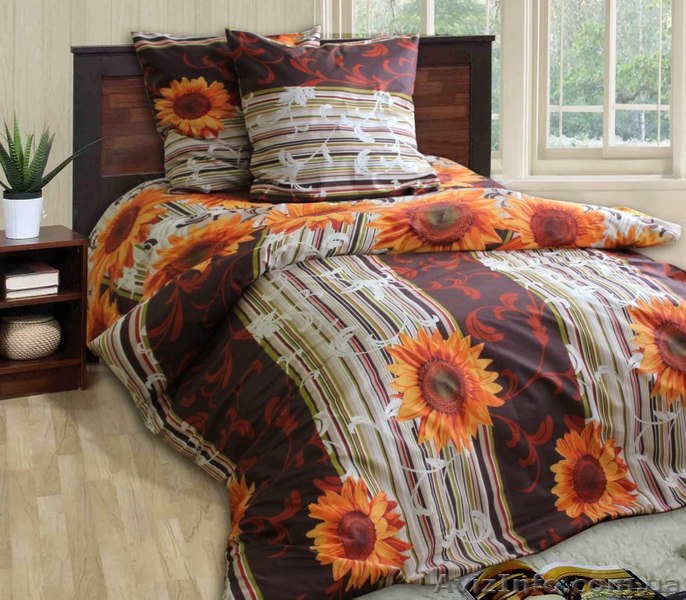 Пошив постельного белья, Комплект Подсолнухи - <ro>Изображение</ro><ru>Изображение</ru> #1, <ru>Объявление</ru> #1281054