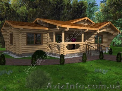 Проект дачного дома из бруса Кристина. - <ro>Изображение</ro><ru>Изображение</ru> #1, <ru>Объявление</ru> #1292310